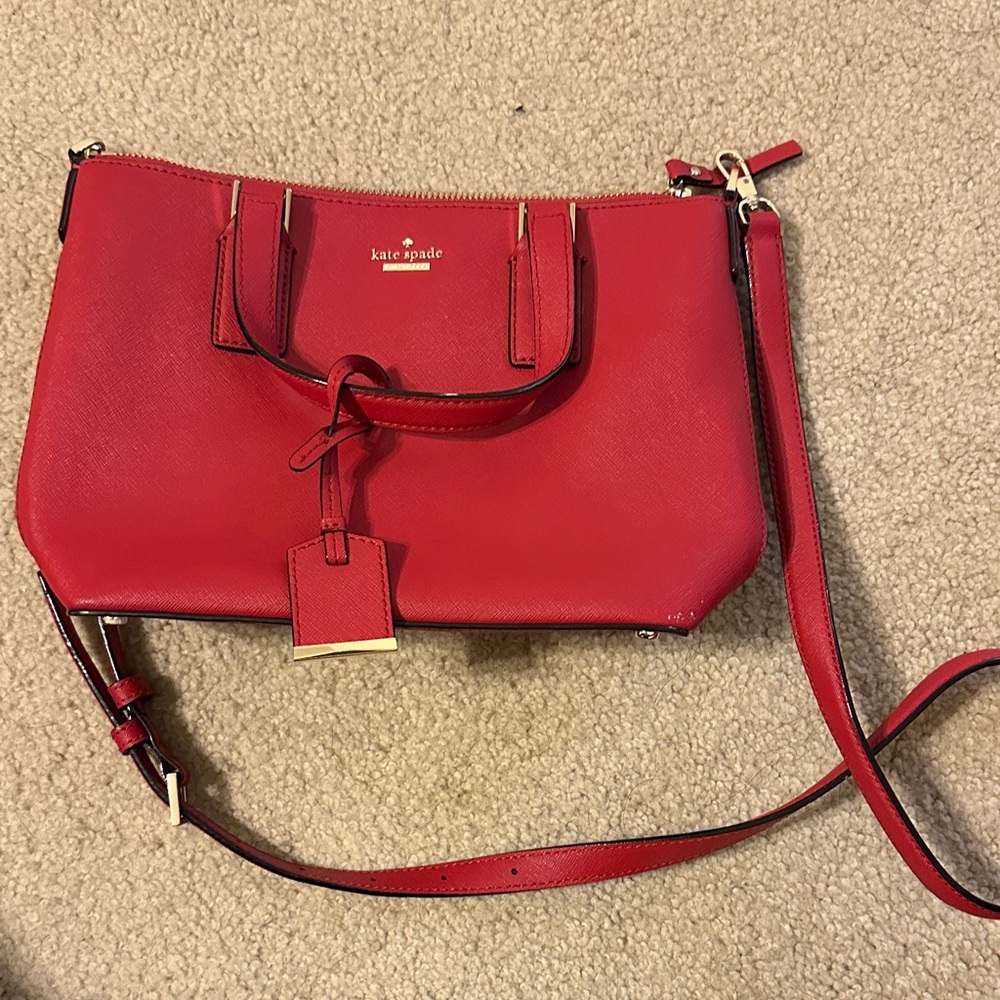 Kate Spade Cherry Red Crossbody Bag